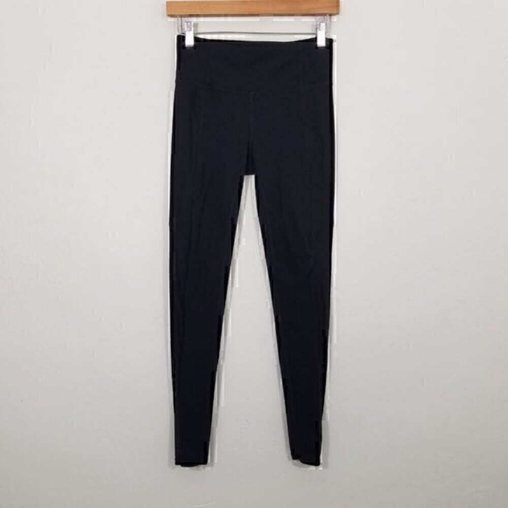 Athleta Mesh Leggings Black Size S